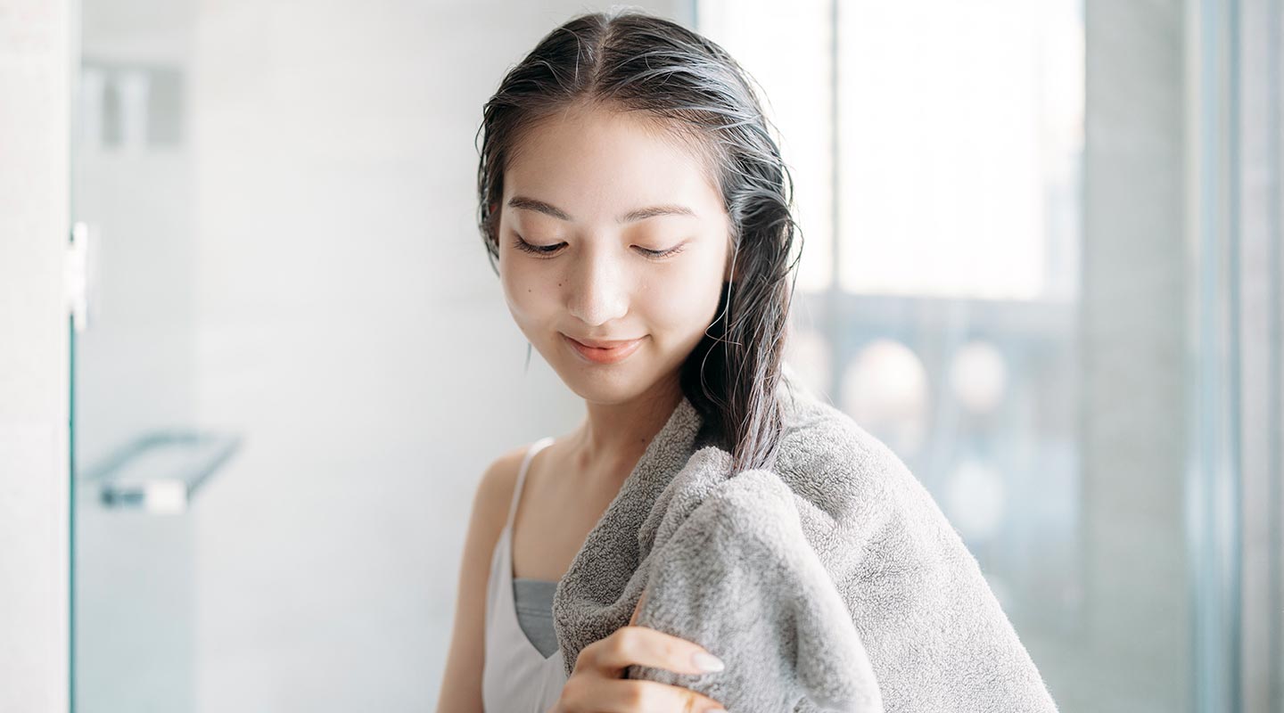 正しいヘアケアをする