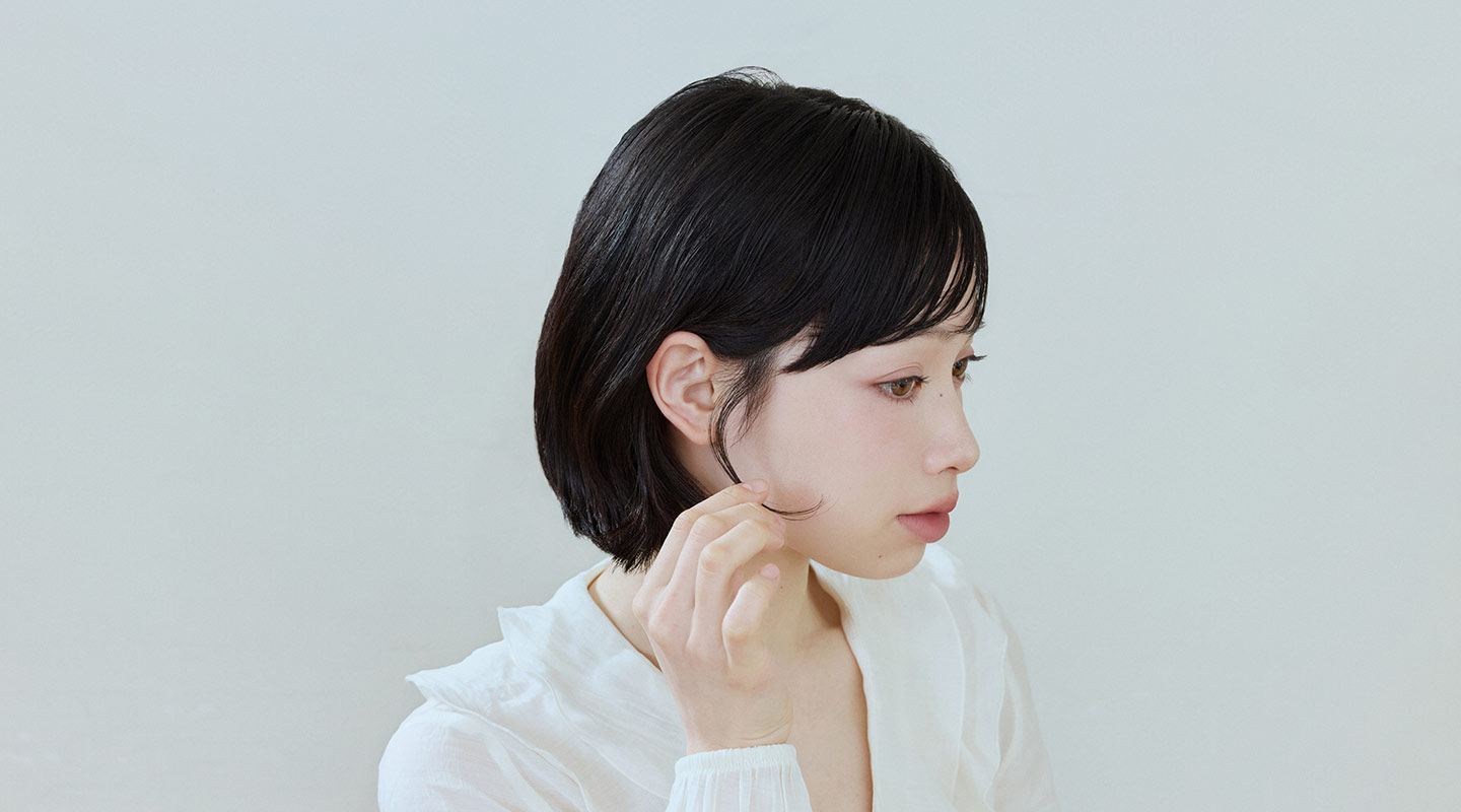 指先一つまみ程度の量をとる