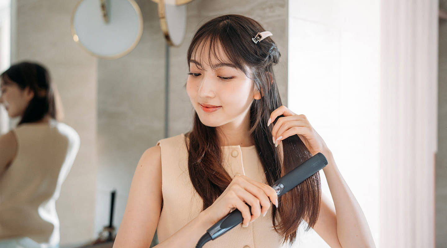 ヘアアイロンの正しい使い方