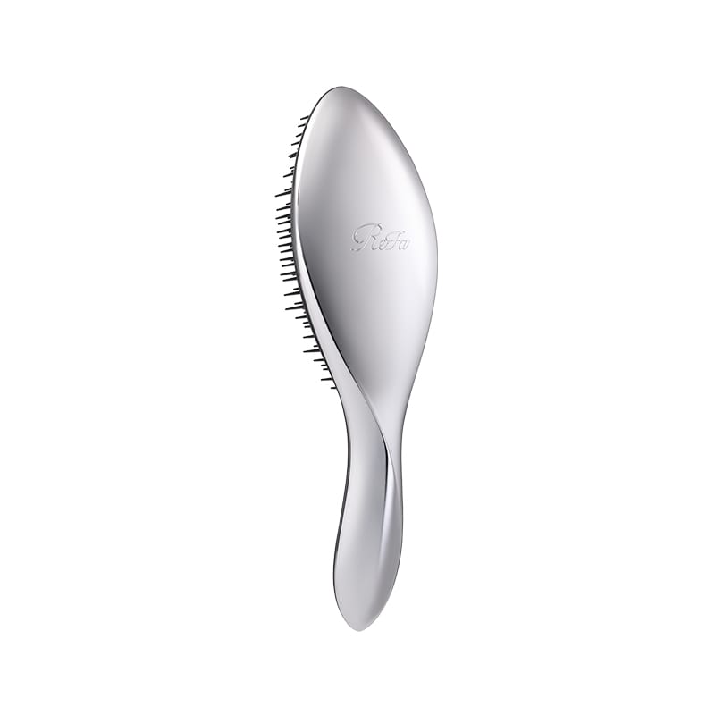 【ReFaギフトラッピングセット S】リファエールブラシ(シルバー) & リファハートヘアフレグランス 30mL シルバー