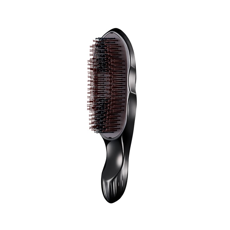 【ReFaギフトラッピングセット S】リファヘアフェイスタオル(ダークグレー)& リファイオンケアブラシプレミアム(ブラック)