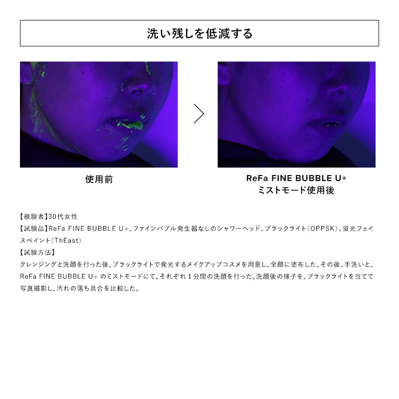 【ReFaギフトラッピングセット S+】リファファインバブル U+(ホワイト)