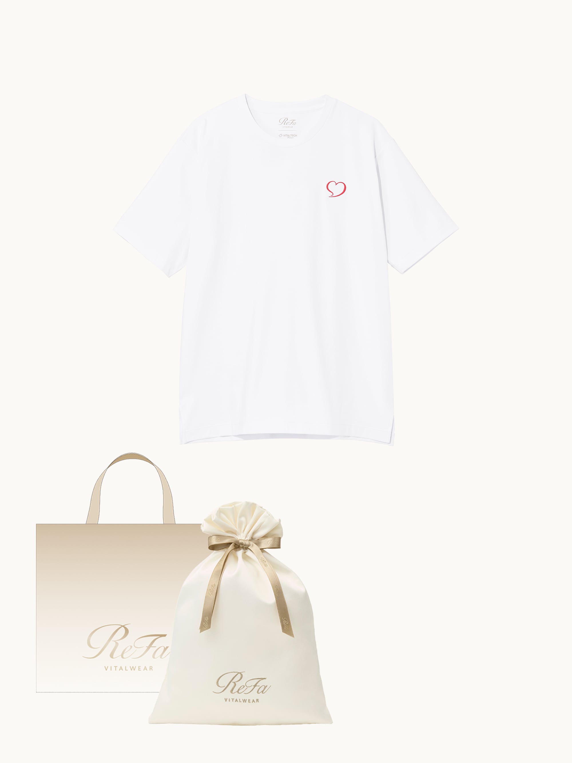 ［ギフトセット］コンフォートジャージークルーネックTシャツハートコレクション　Aira#3