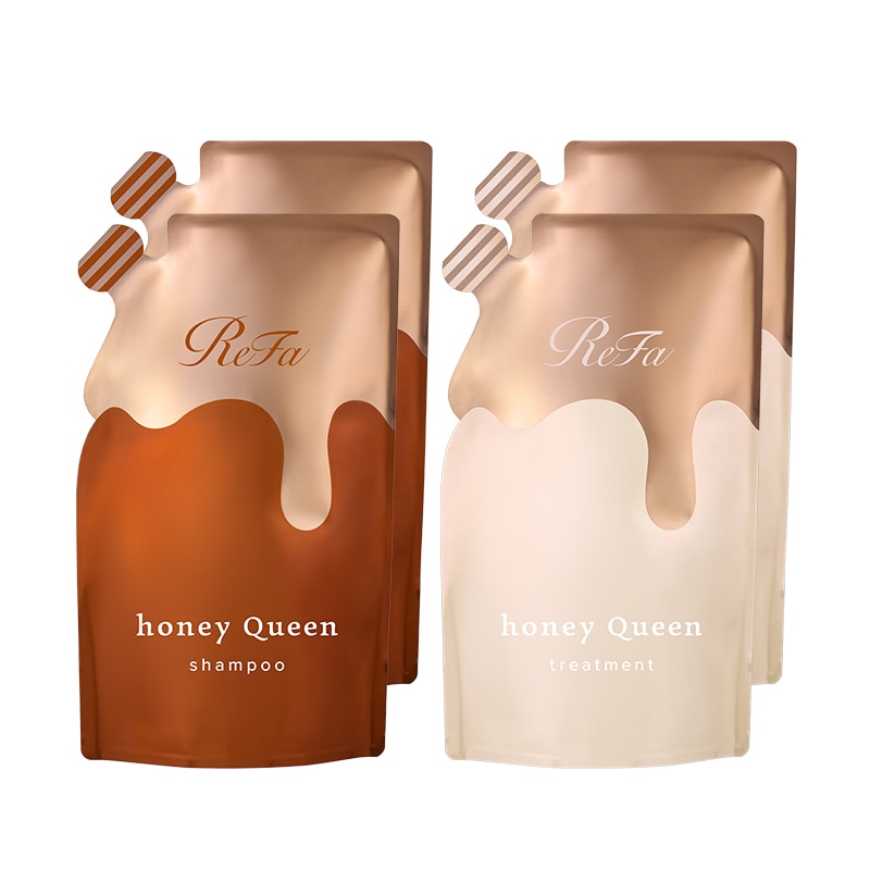【定期購入】【5%OFF】リファハニークイーンシャンプー 450mL & リファハニークイーントリートメント450g 2個セット