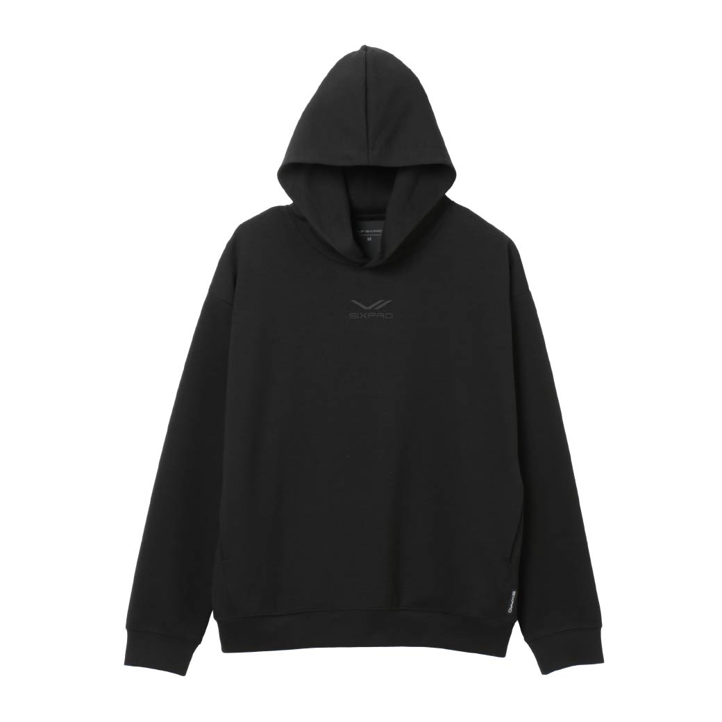 シックスパッド リカバリーウェア パーカー ブラック S