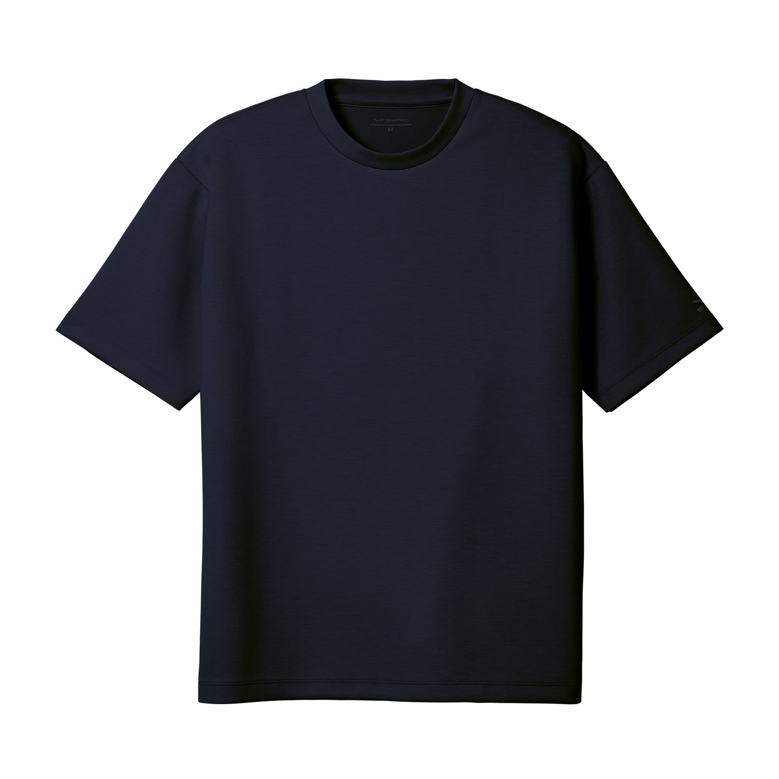 シックスパッド リカバリーウェア オーバーサイズTシャツ ネイビー S