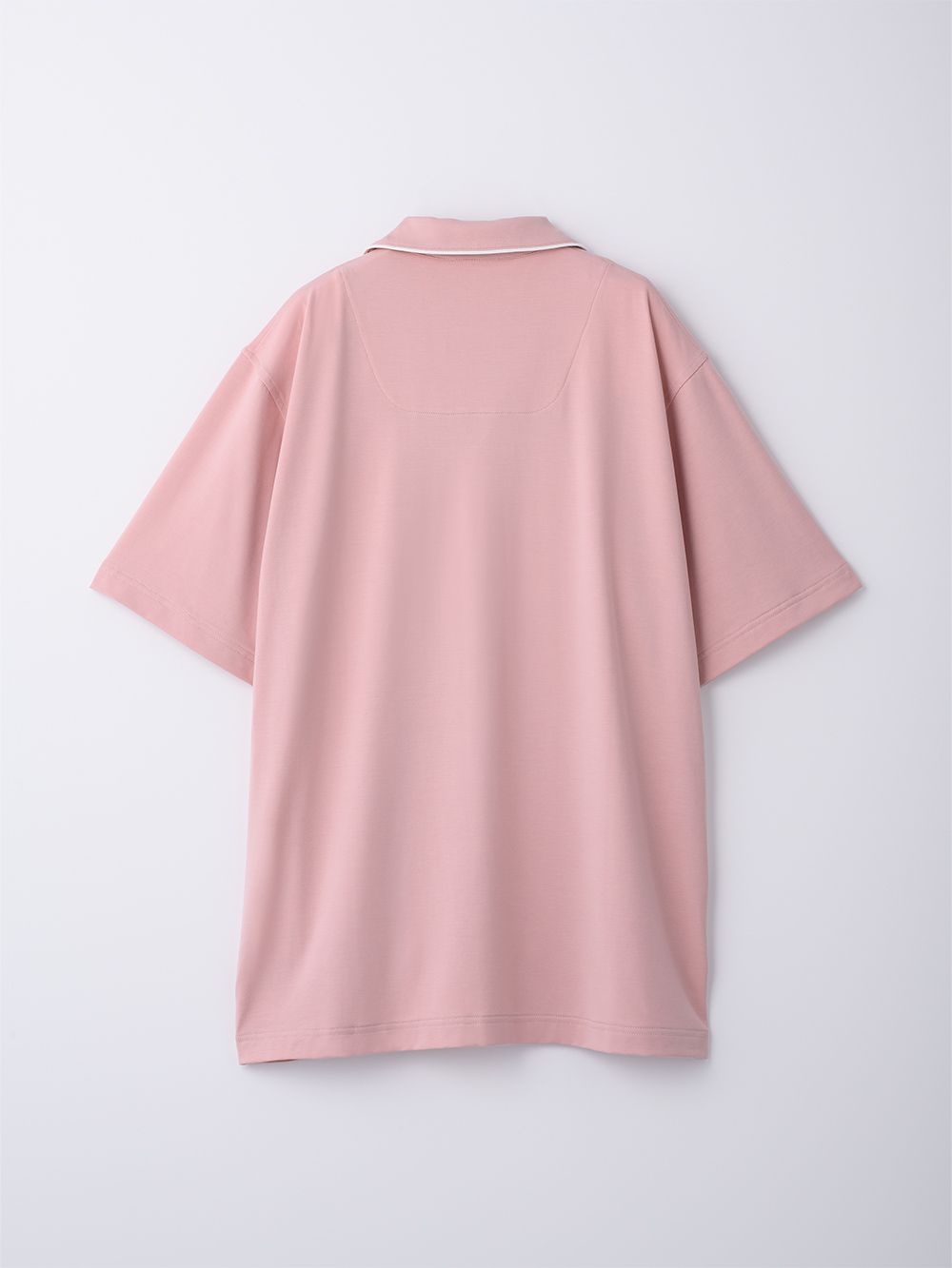 ReD ぐっすりパジャマ ベーシック 前開き半袖 ピンク L ピンク L