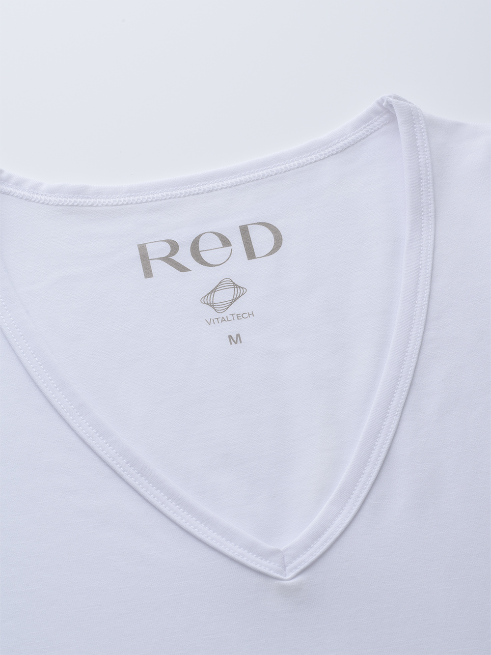ReD バイタルテック Vネックインナー半袖 ホワイト L ホワイト L