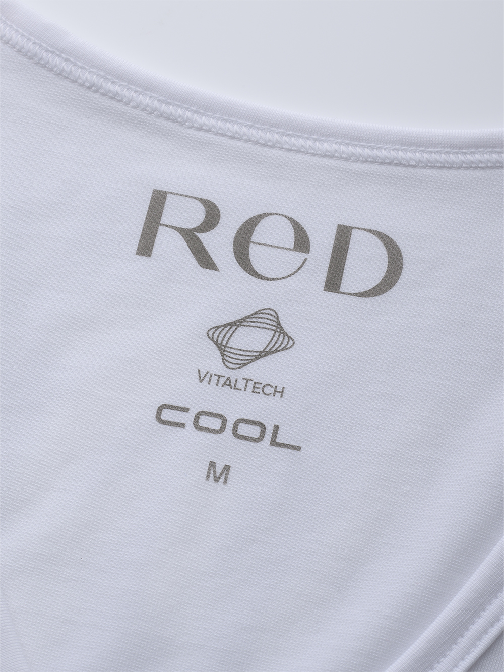 ReD バイタルテック Uネックインナー半袖(COOL) ホワイト L ホワイト L