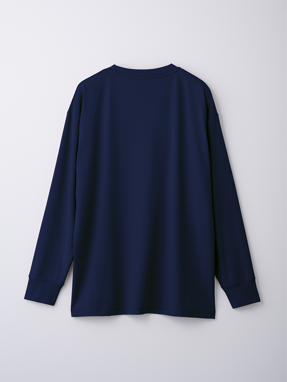 ReD ぐっすりパジャマ ベーシック プルオーバー長袖&ジョガーパンツ上下セット ネイビー M ネイビー M
