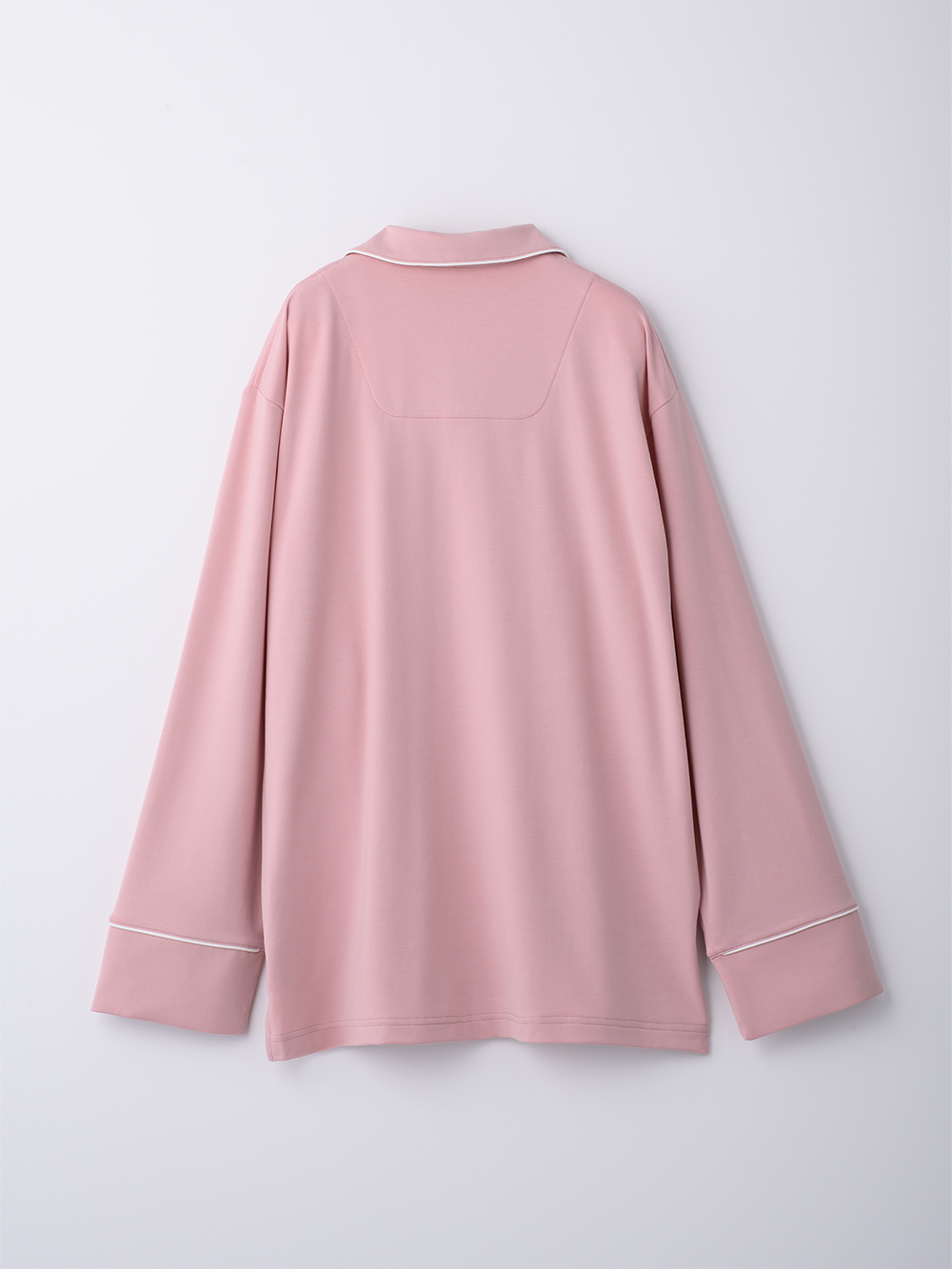 ReD ぐっすりパジャマ ベーシック 前開き長袖&ロングパンツ上下セット ピンク LL ピンク LL