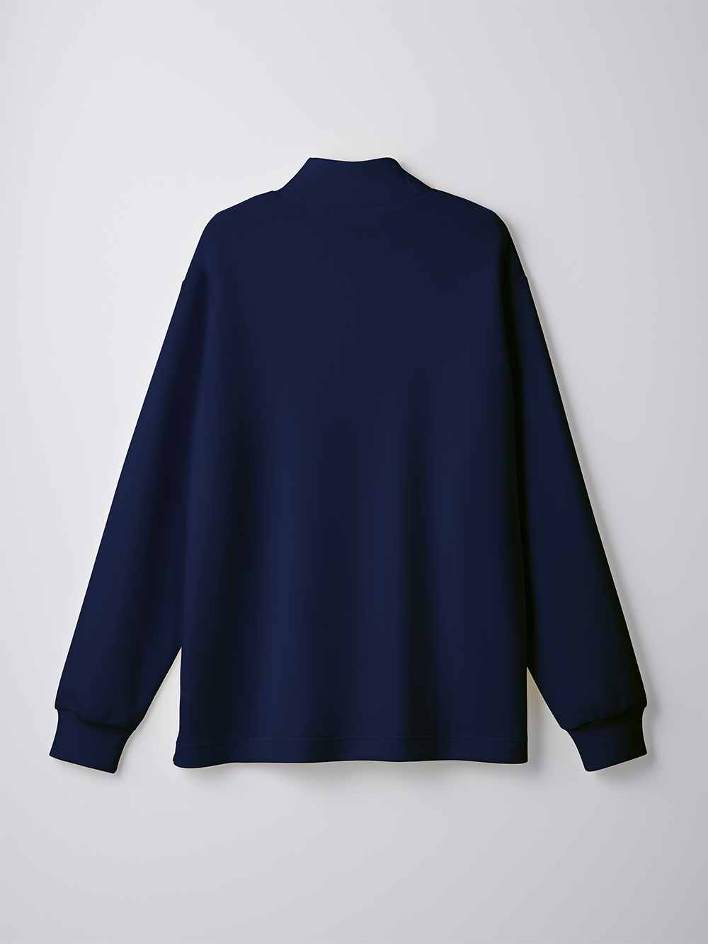 ReD バイタルテック ダンボールニット モックネック長袖 ネイビー M ネイビー M