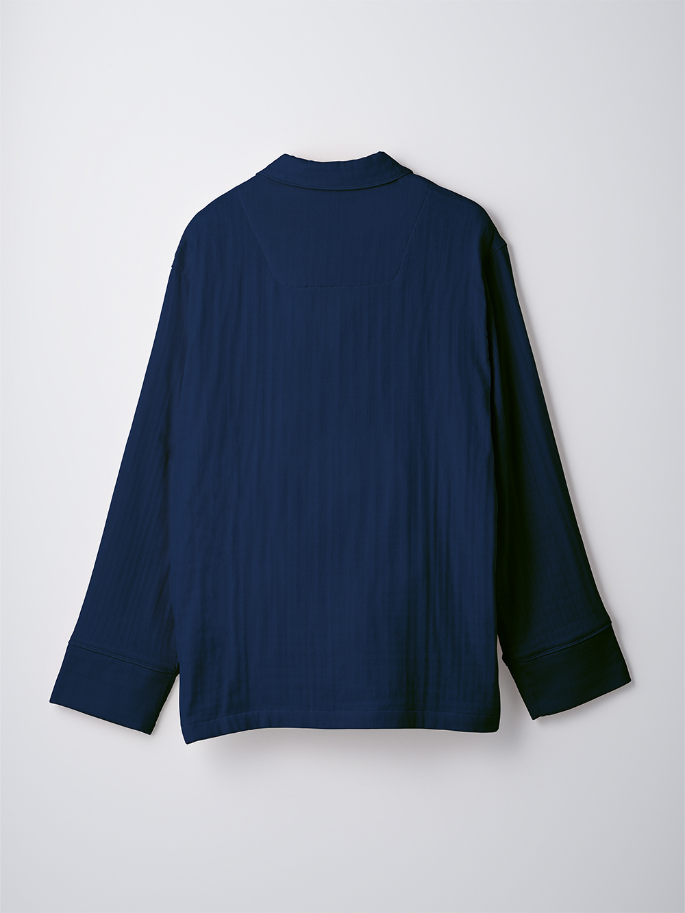 ReD ぐっすりパジャマ オーガニックコットン 長袖ロングパンツセット ネイビー L ネイビー L