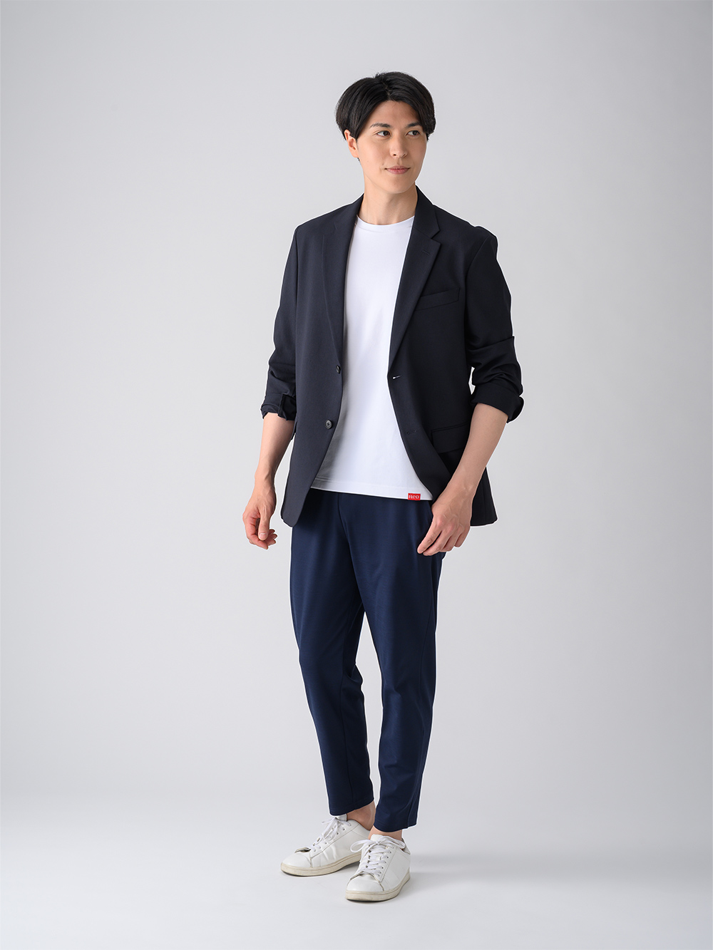 ReD バイタルテック クルーネック半袖 ネイビー L ネイビー L