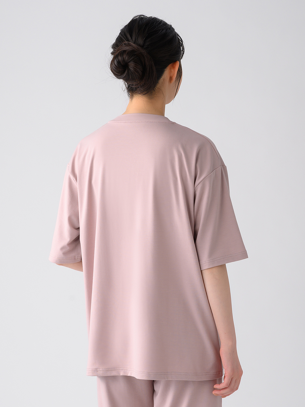 ReD ぐっすりパジャマ ベーシック プルオーバー半袖 ピンク M ピンク M