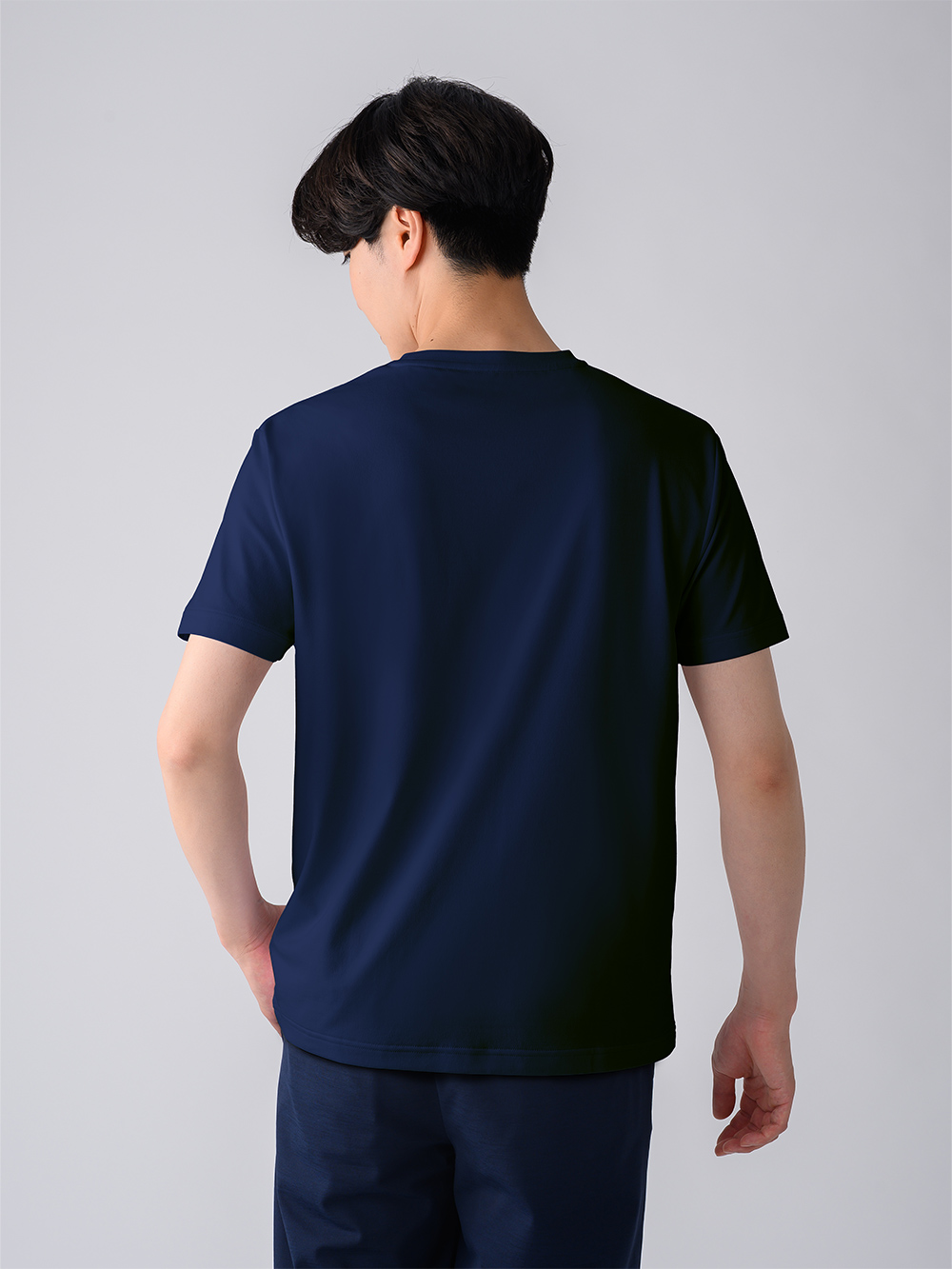 ReD バイタルテック クルーネック半袖 ネイビー L ネイビー L