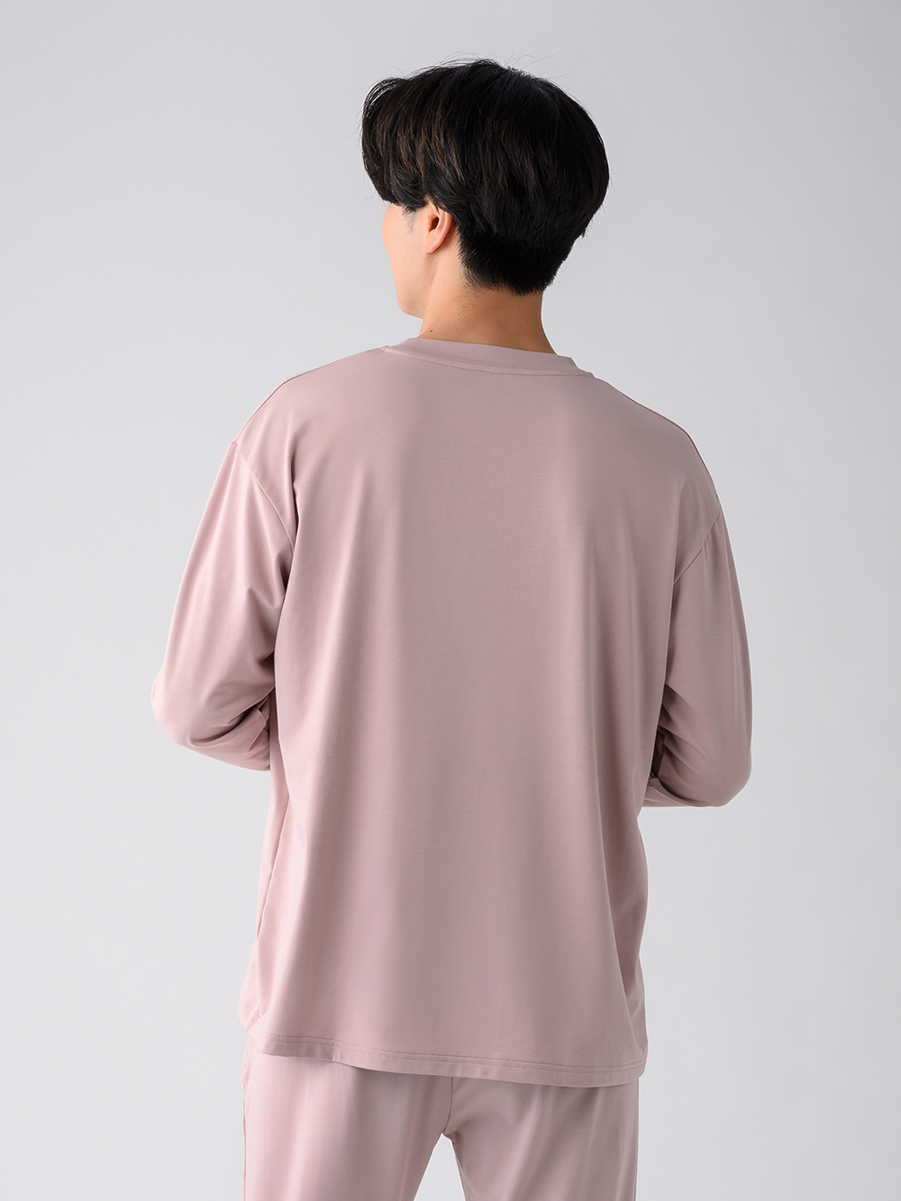 ReD ぐっすりパジャマ ベーシック プルオーバー長袖 ピンク LL ピンク LL