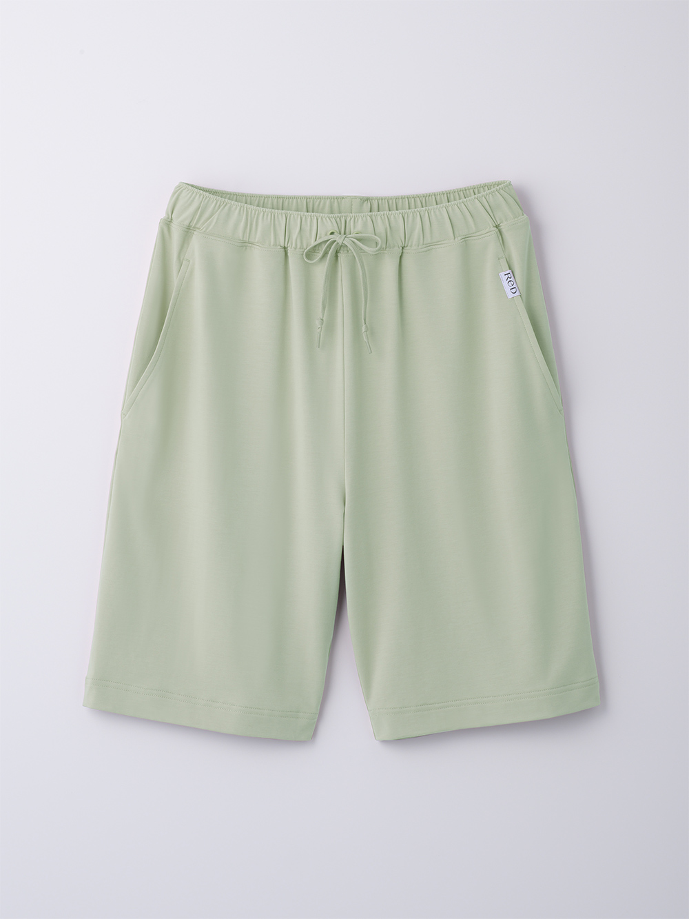 ReD ぐっすりパジャマ ベーシック ショートパンツ ライトグリーン M