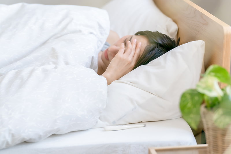 睡眠不足