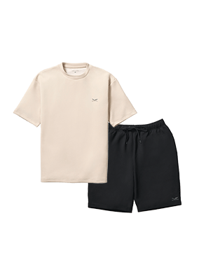 オーバーサイズTシャツ・ハーフパンツ上下セット