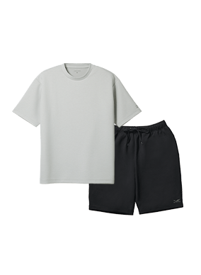 オーバーサイズTシャツ・ハーフパンツ上下セット