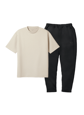 オーバーサイズTシャツ・テーパードパンツ上下セット